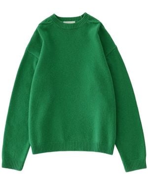 Studio Nicholson Hemyl Wool Sweater - Green