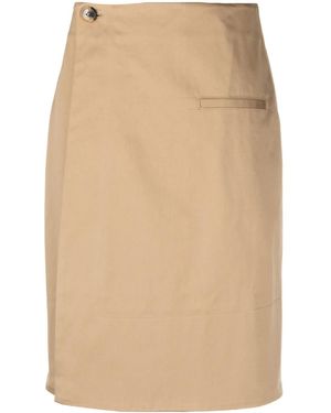 JW Anderson Midi Skirt - Natural