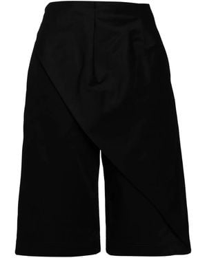 Loewe Shorts Mit Bundfalten - Schwarz