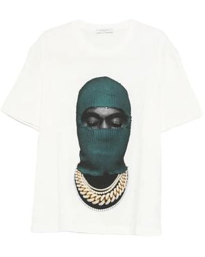 ih nom uh nit Mask 20 T-Shirt - Blue