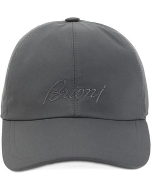Brioni Nylon Baseball Cap - Grey