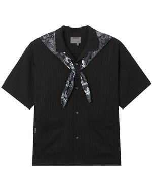 Musium Div. Pocket Buttoned Shirt - Black
