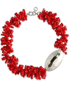 Liviana Conti Minerva Necklace - Red