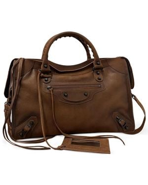 Balenciaga Le City Bag Medium - Brown