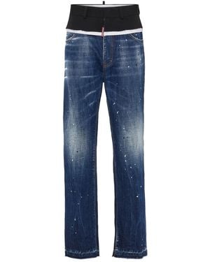 DSquared² ペイント ジーンズ - ブルー