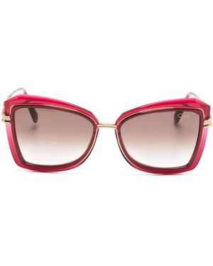 Cazal 851/2 Oversize Sunglasses - Pink