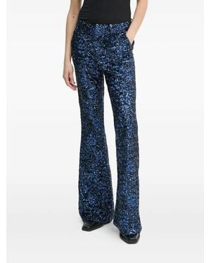 Zadig & Voltaire Pantaloni Con Paillettes - Blu