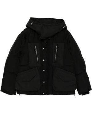 Phenix Doudoune À Boutonnière - Black