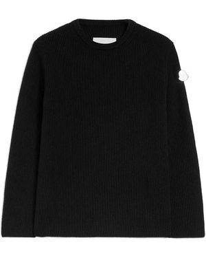 Jil Sander X Moncler Ribbed Jumper - Black
