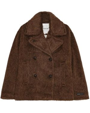 Herskind Shelby Double-Breasted Coat - Brown