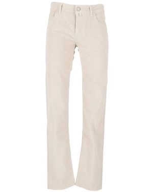 Jacob Cohen Nick Slim-Fit Trousers - White