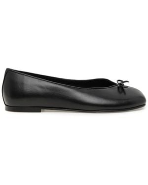 Sandy Liang Toe Ballerina - Black