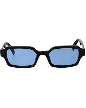Retrosuperfuture Carino Rectangle-Frame Sunglasses - Blue