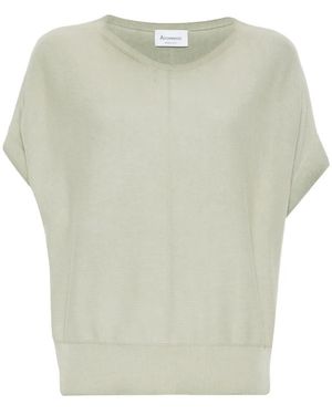 AROVESCIO Cotton T-Shirt - Green