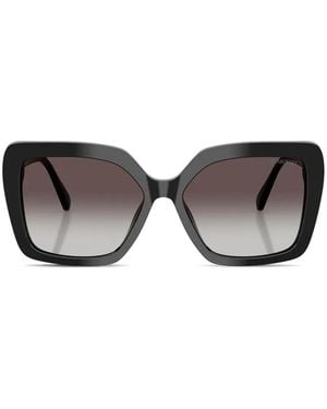 Swarovski Butterfly-Frame Sunglasses - Gray