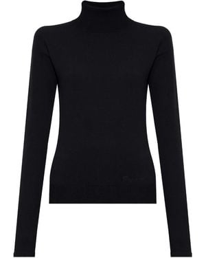 DSquared² High-Neck Jumper - Blue