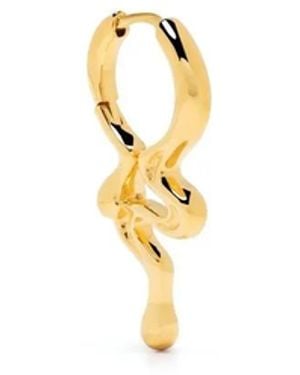 Maria Black Maya Huggie Single Earring - Metallic