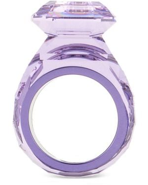 Swarovski Lucent Ring - Purple