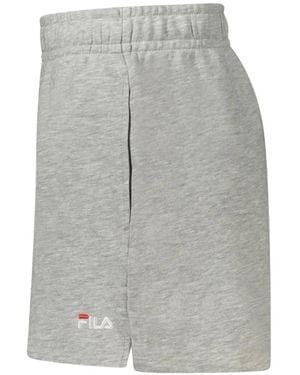 Fila Short Lusciano Taille Haute - Grey