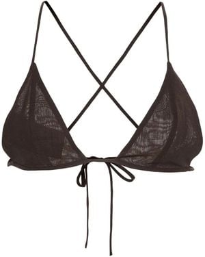 Philosophy Di Lorenzo Serafini ホルターネック ノースリーブトップ - ブラック