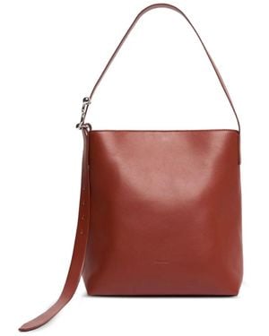 Max Mara Leather Shoulder Bag - White