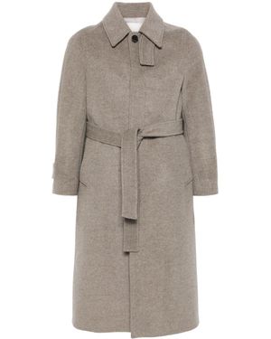 DUNST Abrigo liso - Gris