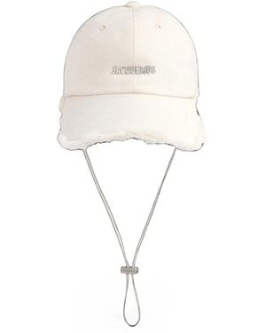 Jacquemus The Artichaut Cap - White