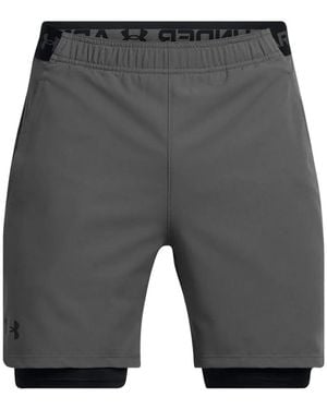 Under Armour Vanish Woven 2-In-1 Training Shorts - Grey