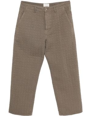 Craig Green Circle-Quilted Trousers - Grey