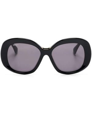 Max Mara Eyewear オーバーサイズ枠 - ブルー