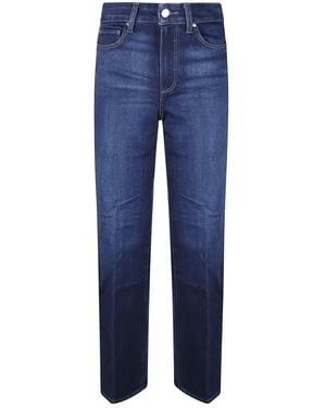 PAIGE Anessa 31 Leg Opening Jeans - Blue