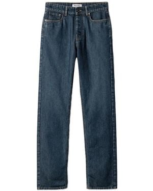 Miu Miu Vaqueros Con Cinco Bolsillos - Azul