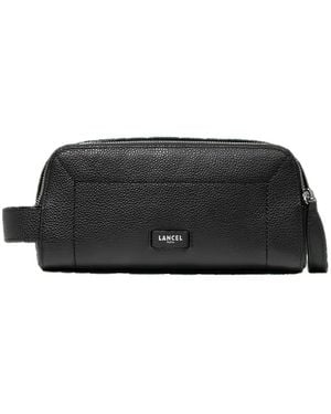 Lancel Trousse Ninon Con Zip - Nero