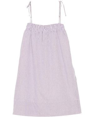 A.P.C. Iris Mini Dress - Purple