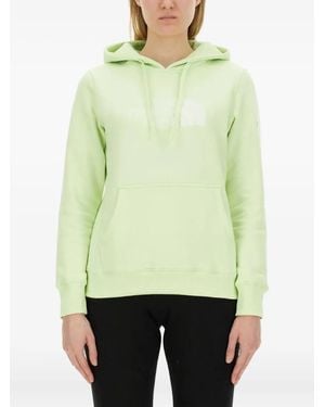 The North Face Jersey Con Capucha Y Logo - Verde