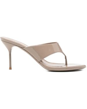 Paris Texas Lidia Thong Sandals - White