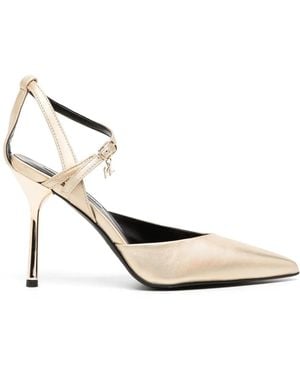 KARL LAGERFELD Gala 95Mm Pointed-Toe Pumps - White