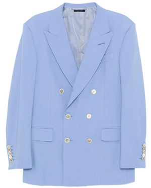 Tom Ford Double-Breasted Blazer - Blue