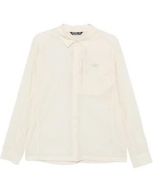 Arc'teryx Ossa Logo-Print Overshirt - White