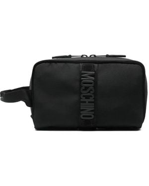 Moschino Trousse Da Bagno - Nero