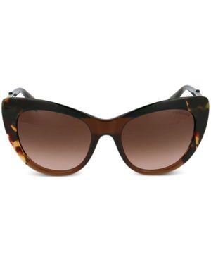 Trussardi Cat-Eye Sunglasses - Brown