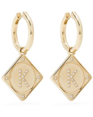 Lauren Rubinski 14K Bruno Diamond Single Earring - Natural