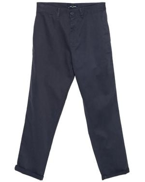 Fred Perry Straight-Leg Trousers - Blue