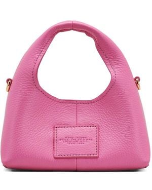 Marc Jacobs Sac À Bandoulière The Leather Mini Sack - Rose