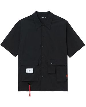 Izzue Camicia Con Tasche - Nero