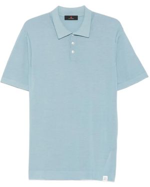 Peuterey Malaga Short-Sleeve Polo Shirt - Blue