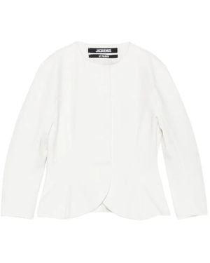 Jacquemus Palmier Jacket - White