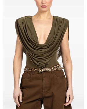 Ronny Kobo Body Cindi Drapé - Green