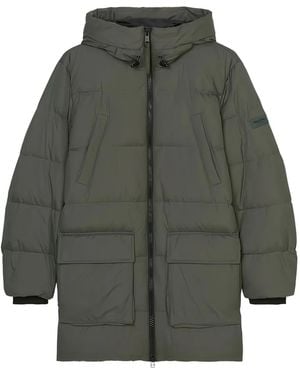 Marc O' Polo Hooded Padded Jacket - Grey