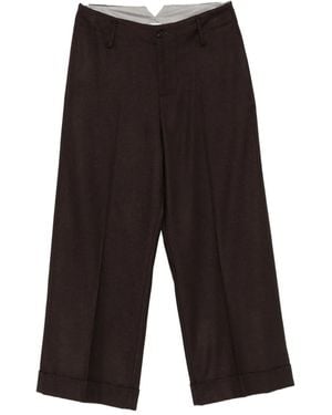 Alysi Straight-leg Trousers - グレー